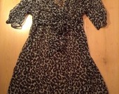 Plona leopardine vasarine suknele