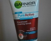 Garnier Blackheads scrub :)