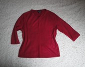 Švelnus raudonas megztinis
