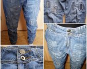 Apdibusios džinsinės kelnės 