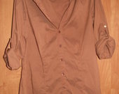 Moteriški rudi marškiniai