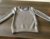 Auksinės spalvos HM megztinis