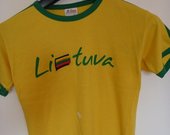 Marškinėliai siuvinėti "Lietuva"