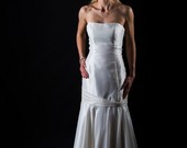 L-XL dydžio puošni vestuvinė suknelė