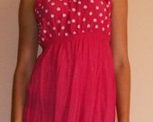 Rožinė, vasariška suknelė