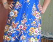 Siuvinėta vasariška suknelė