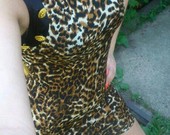 Nau leopardinė suknelė