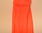 34 - 36 dydžio oranžinė suknelė 