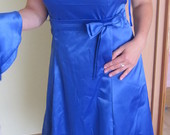 Mėlyna proginė suknelė