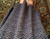 ilgas sijonas rudas