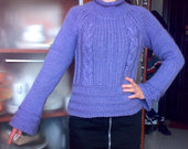 levandinis megztinis