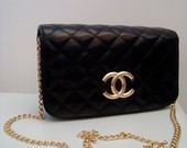 Chanel rankinukas-delnine juoda