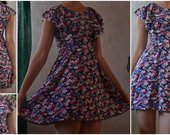 Gėlėta vasariška suknelė 