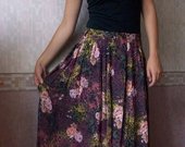 gėlėtas ilgas sijonas