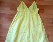 38-40d.Beveik nauja geltona suknelė 