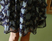h&m naujas gėlėtas sijonas