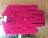 rožinis vaikiškas megztinis