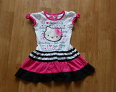 (92) Hello Kitty puošni suknelė