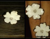 10Lt Žavios baltos gėlelės