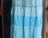 Mėlynos sp. ilgas sijonas