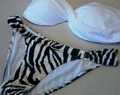 Tigrines zebrines bikini kelnaites   