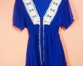 nauja mėlyna suknelė