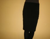 Zara-Juodas, elastingas sijonas 