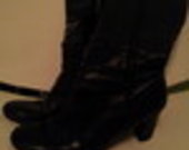 Ecco juodi demisezoniniai batai, 38 dydis