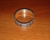 Vyriškas sidabrinis žiedas