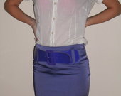 Puošnus violetinis sijonas XS 