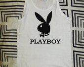 Playboy moteriški tank top marškinėliai