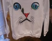 džemperis "katės veidas"