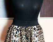 leopardinis sijonas