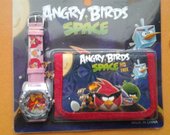 Angry Birds laikrodžio ir piningines rinkinys