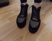 platforminiai batai creeper su leopardiniu printu