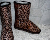 Leopardiniai ugg tipo batai