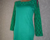 L nauja žalia suknelė