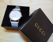 Baltas Gucci moteriškas laikrodis