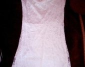 Nėriniuota balta suknelė/tunika
