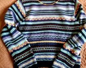 esprit margas trumpas megztinis