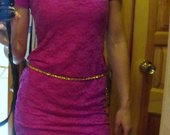 H&M purpurinė suknelė