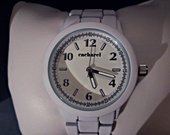 Naujas CACHAREL firmos baltos spalvos laikrodis
