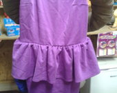 Nauja violetine madinga suknele.