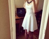 Nauja !! balta pūsta suknelė /