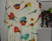 Nauja suknelė su paukščiukais