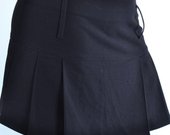 New Look trumpas juodas sijonas