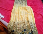 Geltona vasariska suknele