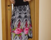 grazus ilgas margas sijonas