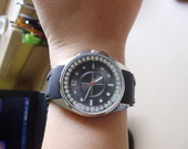 naujas juodas guminis laikrodis is vokietijos