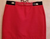 Raudonas Reserved šiltas sijonas